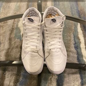 Mens Vans SK-8 Hi Canvas Skateboard Sneaker Sz 11